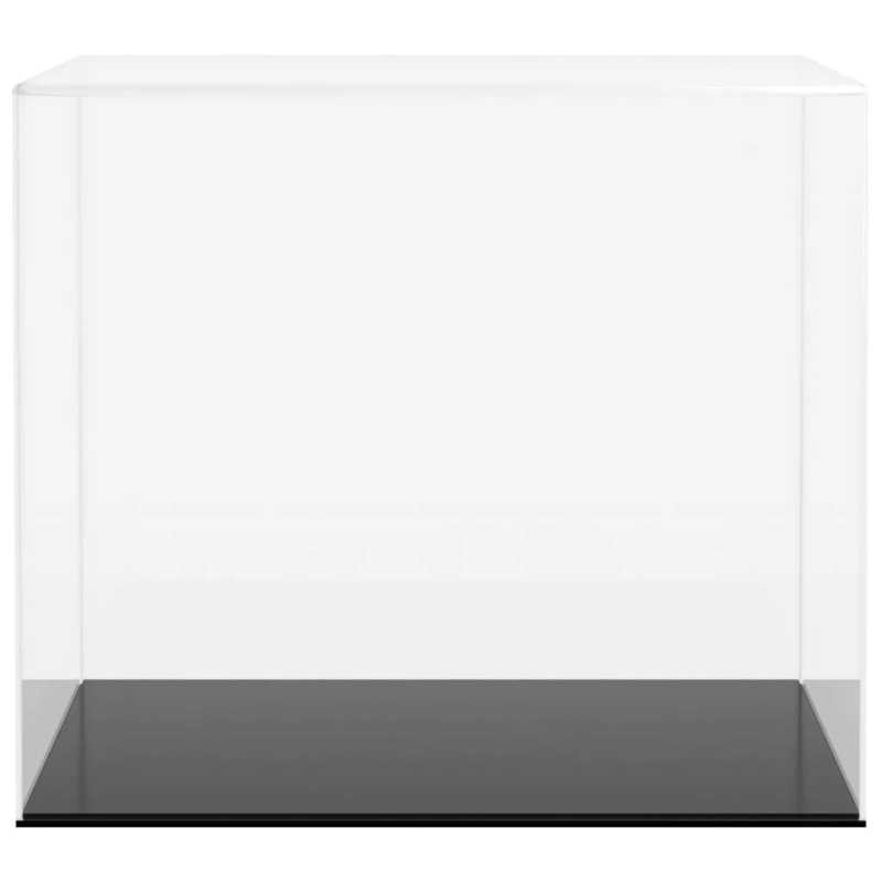 vidaXL vitrīnas kaste, caurspīdīga, 40x36x35 cm, akrils