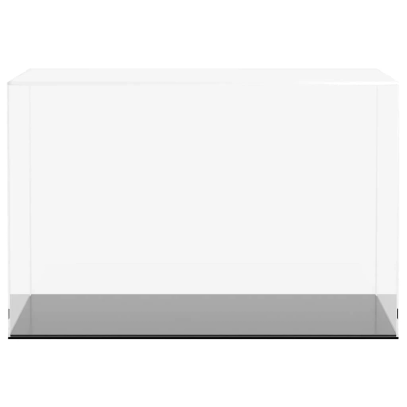 vidaXL vitrīnas kaste, caurspīdīga, 56x36x37 cm, akrils