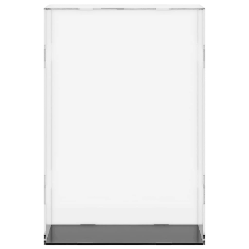 vidaXL vitrīna, caurspīdīga, 17x12x25 cm, akrils