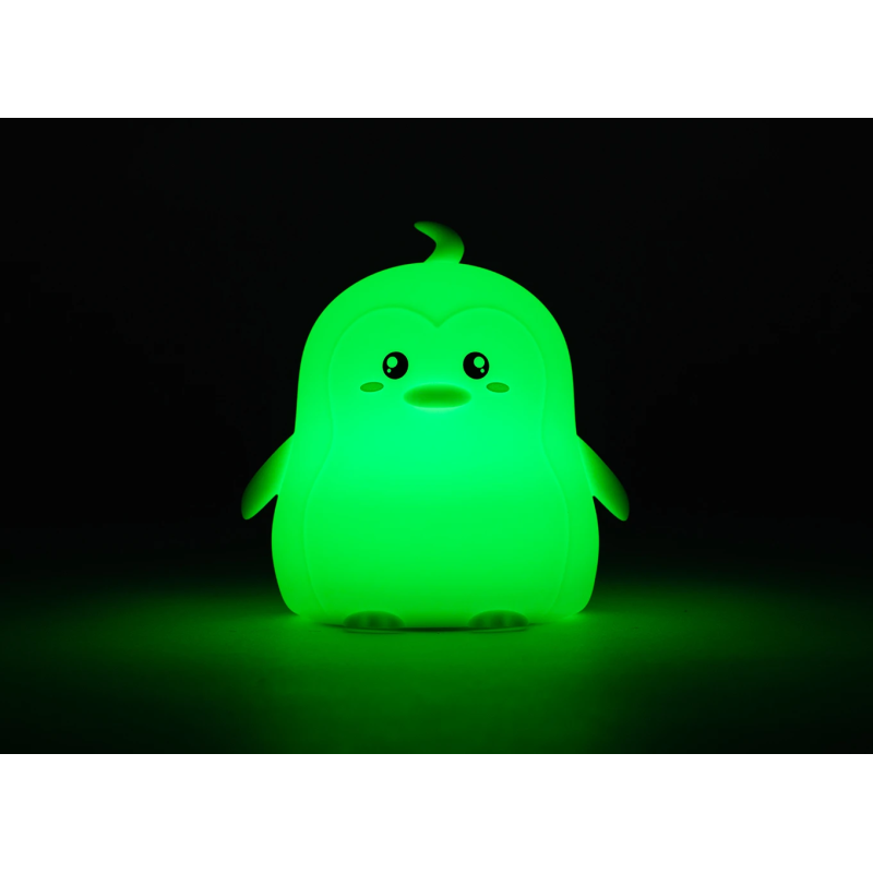 bo. Krāsaina nakts lampa Pingvīns