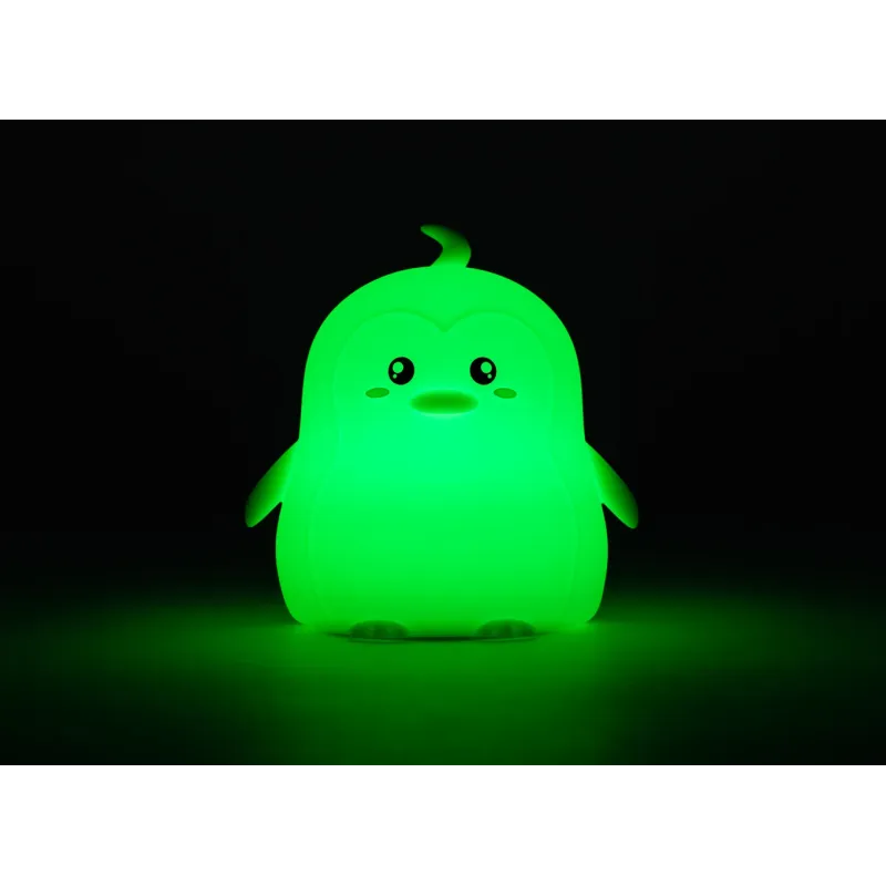 bo. Spalvą keičianti naktinė lemputė PINGVINAS