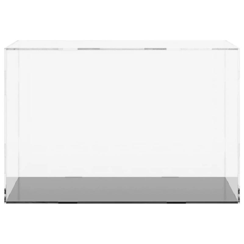 vidaXL vitrīna, caurspīdīga, 56x36x37 cm, akrils