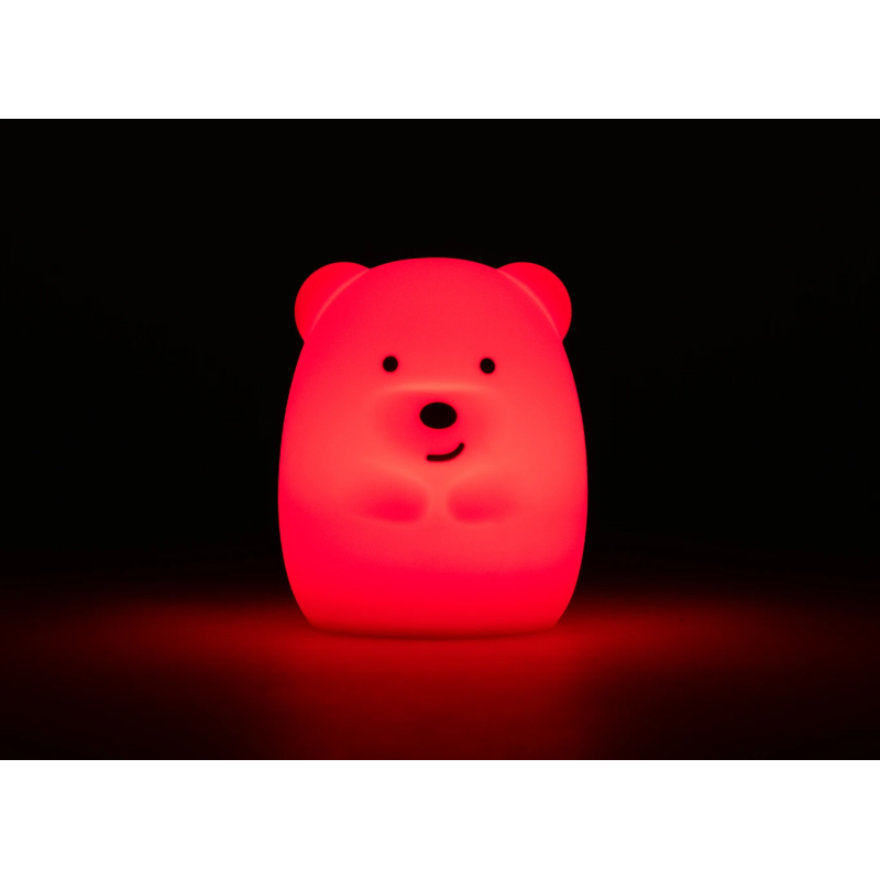 bo. Krāsaina nakts lampa Lācis