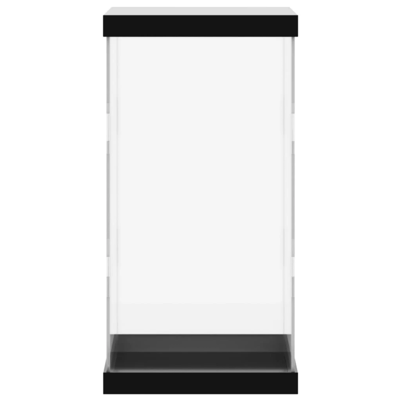 vidaXL vitrīnas kaste, caurspīdīga, 22x18x35 cm, akrils