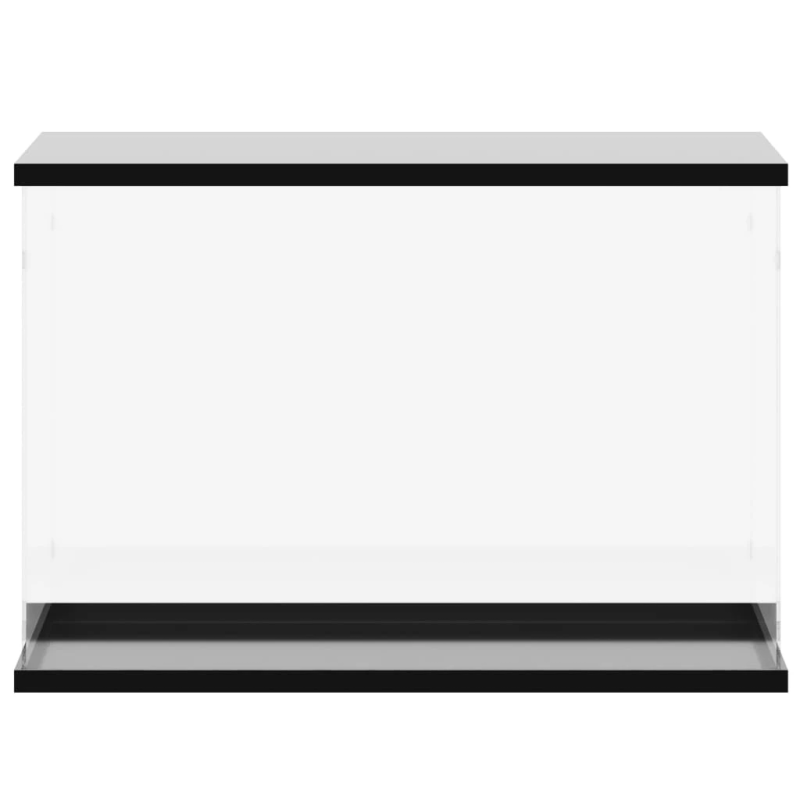 vidaXL vitrīna, caurspīdīga, 56x36x37 cm, akrils