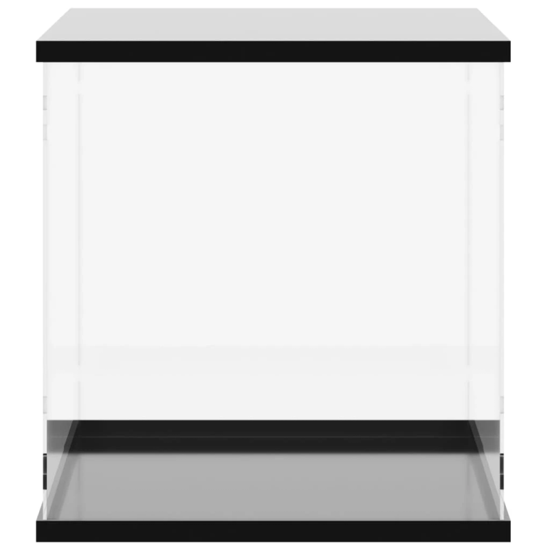 vidaXL vitrīna, caurspīdīga, 56x36x37 cm, akrils