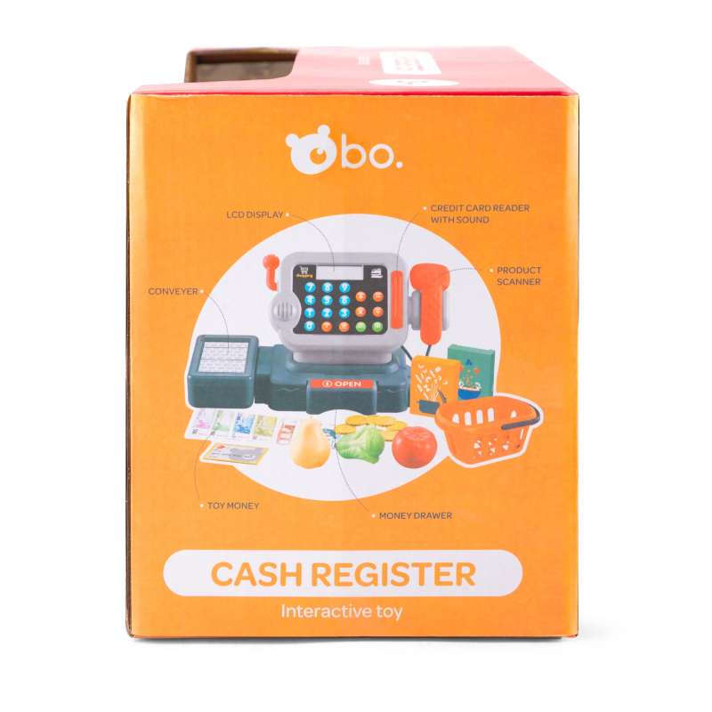 bo. Kases aparāts ar gaismām un skaņām