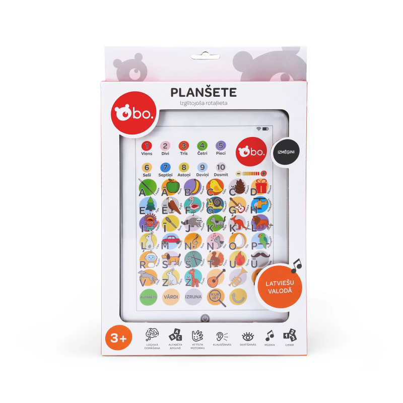 bo. Izglītojoša planšete ,Latviešu val.,