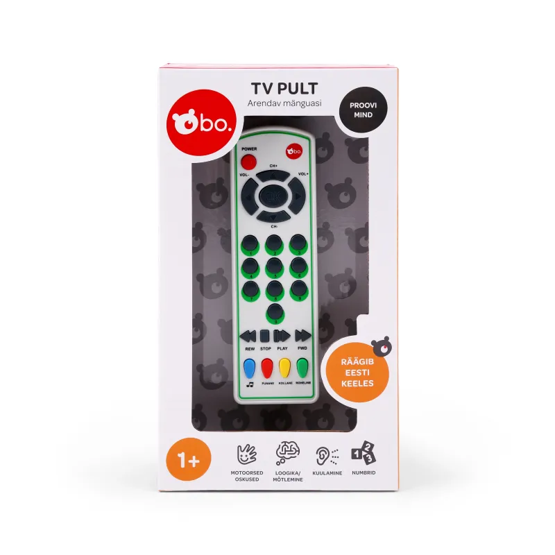 bo. Educational TV Remote ,In Estonian lang.,