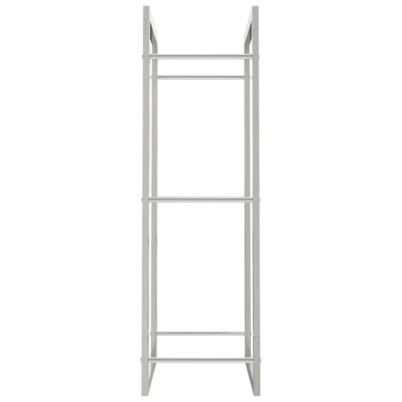 vidaXL malkas statīvs, 50x28x94 cm, nerūsējošais tērauds