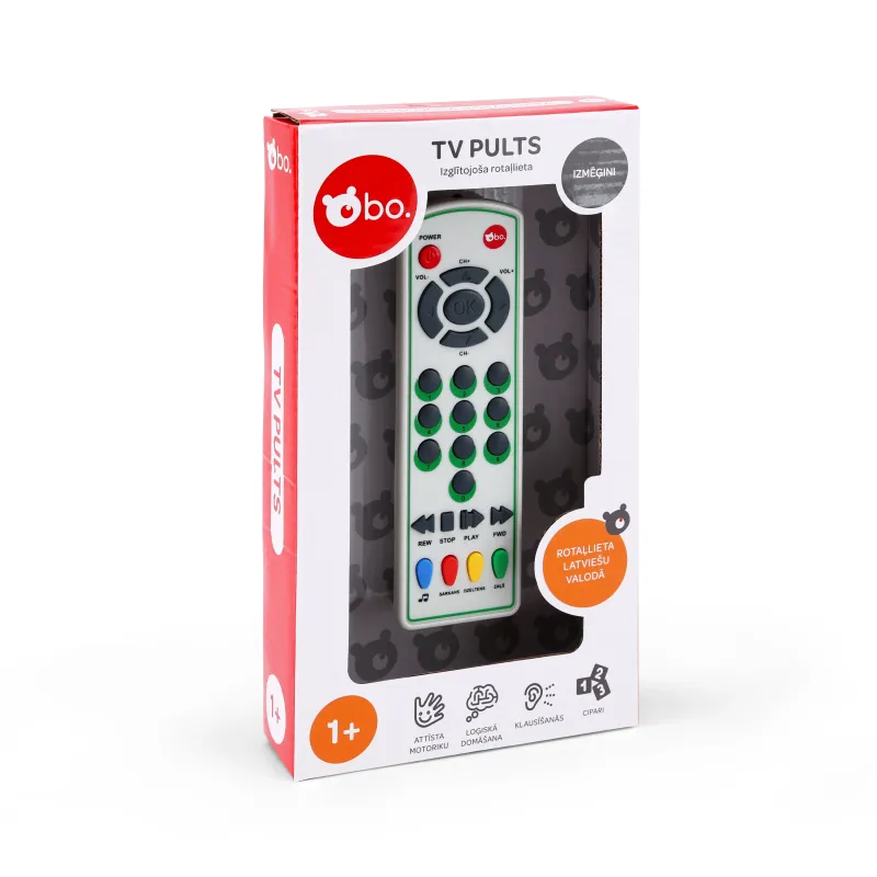 bo. Educational TV Remote, Latvian Language