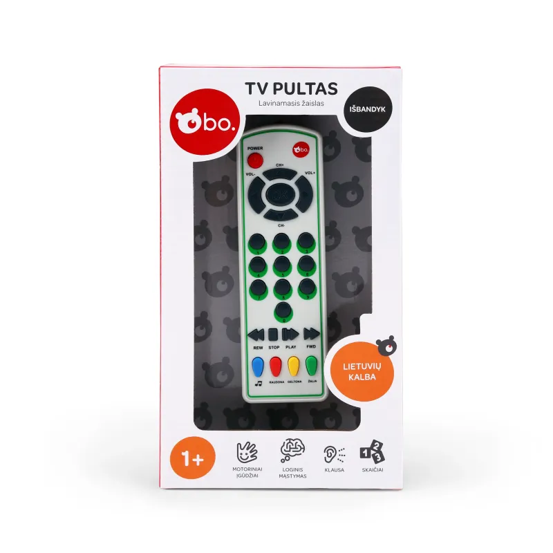 bo. Educational TV Remote ,In Lithuanian lang.,