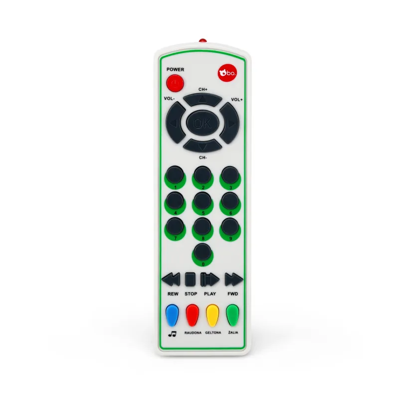 bo. Educational TV Remote ,In Lithuanian lang.,