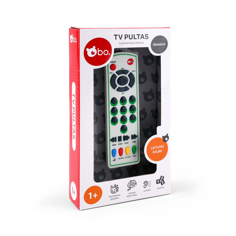 bo. Educational TV Remote ,In Lithuanian lang.,