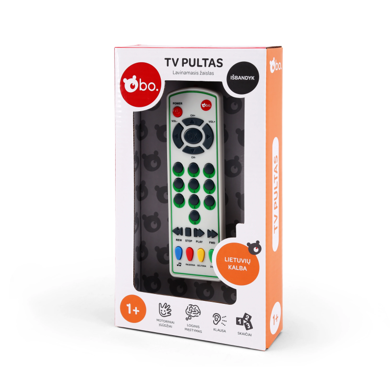 bo. Educational TV Remote ,In Lithuanian lang.,