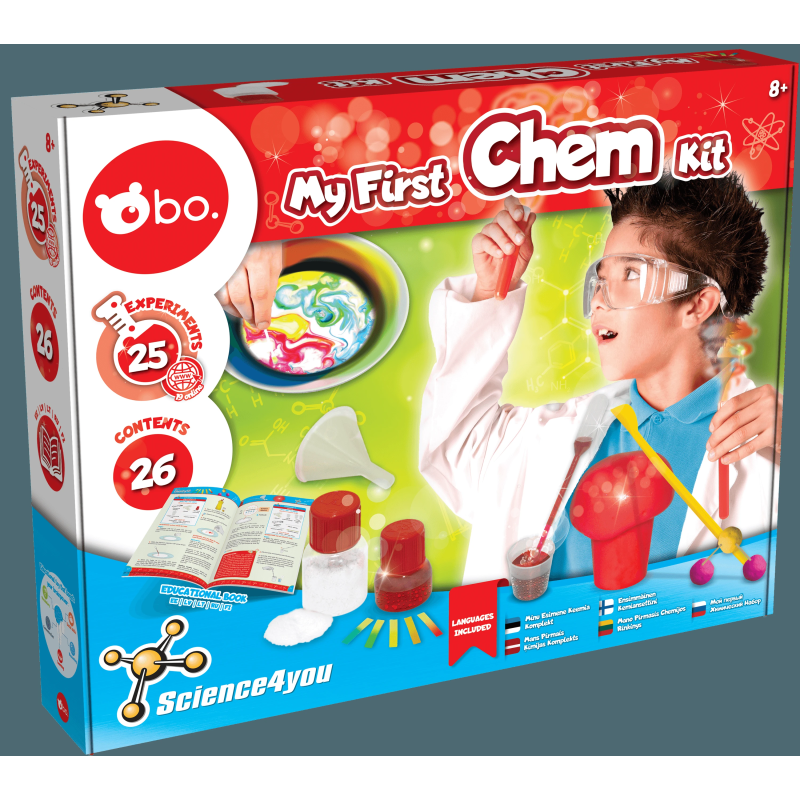 bo. Izglītojošs komplekts "Mans pirmais ķīmijas komplekts"