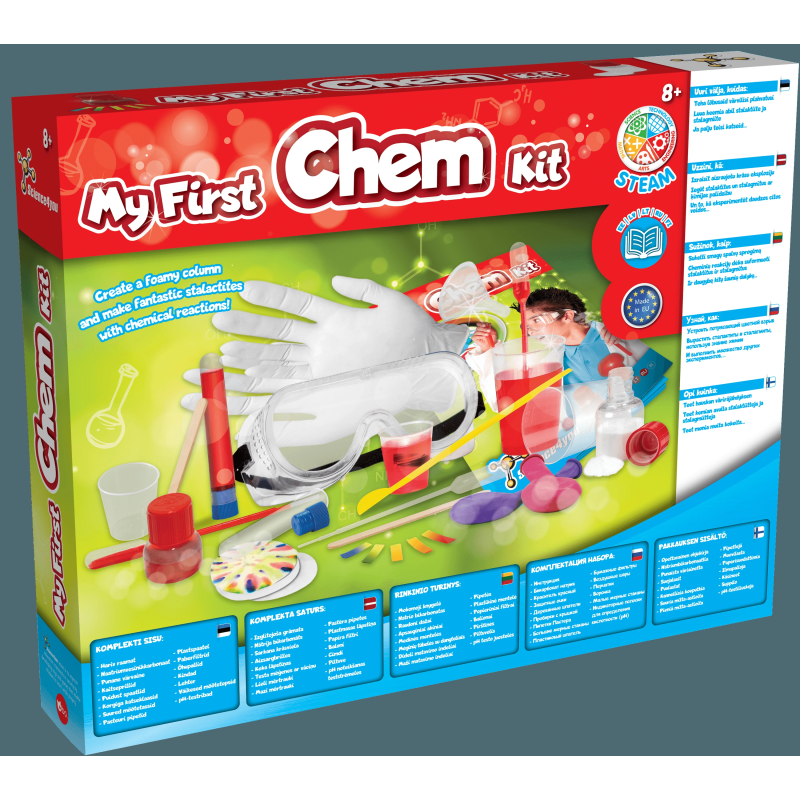 bo. Izglītojošs komplekts "Mans pirmais ķīmijas komplekts"