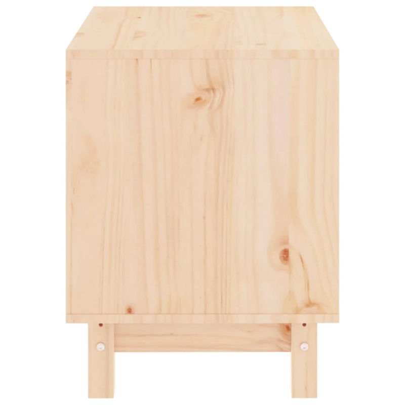 vidaXL suņu mājiņa, 50x40x52 cm, priedes masīvkoks