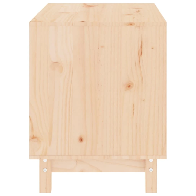 vidaXL suņu mājiņa, 60x45x57 cm, priedes masīvkoks