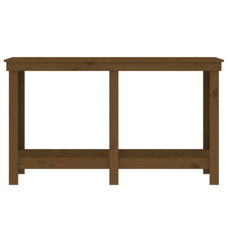 vidaXL darbagalds, medus brūns, 140x50x80 cm, priedes masīvkoks