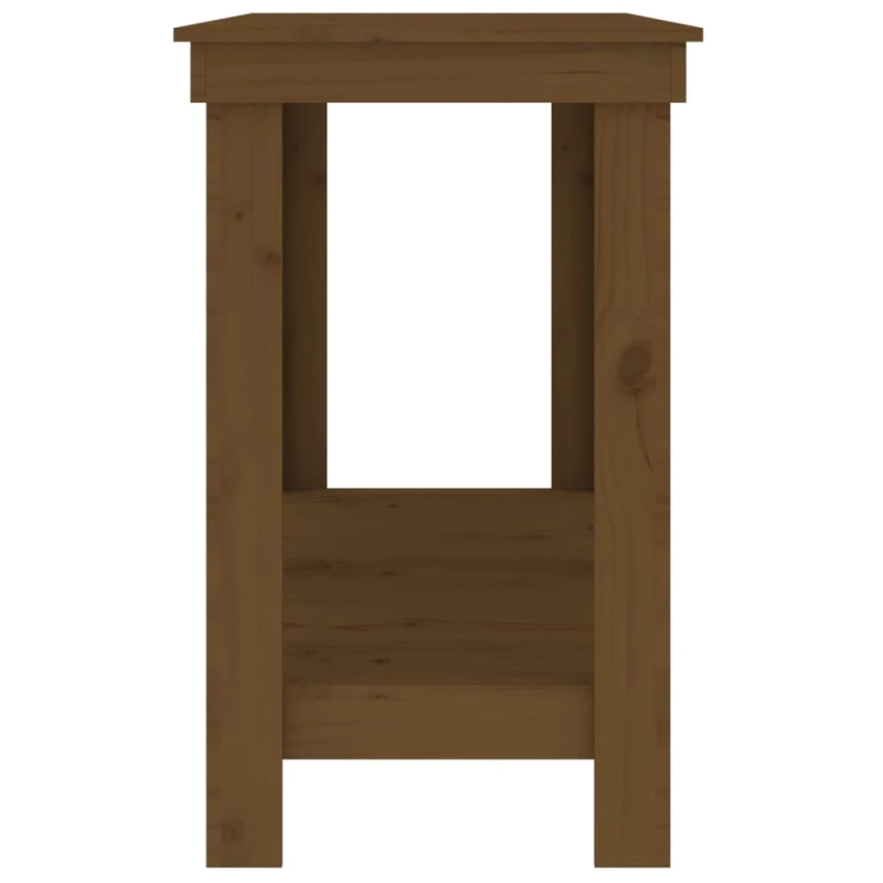 vidaXL darbagalds, medus brūns, 140x50x80 cm, priedes masīvkoks