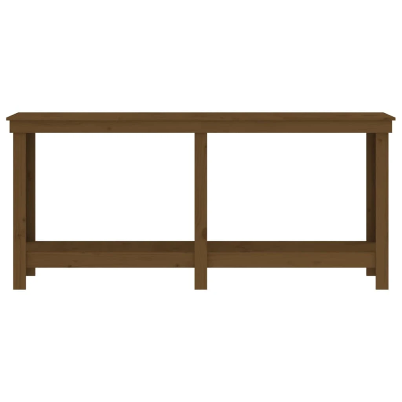 vidaXL darbagalds, medus brūns, 180x50x80 cm, priedes masīvkoks