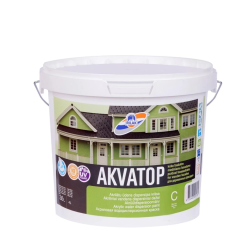 Krāsa fasādēm akvatop c 5kg-3.6l