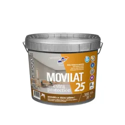 Dispersiniai dažai Rilak Movilat 25, balta sp., 3.6 l