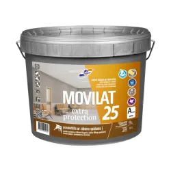 Dispersiniai dažai Rilak Movilat 25, balta sp., 9 l