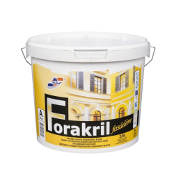Krāsa fasādēm forakril a 5.2kg-3.6l