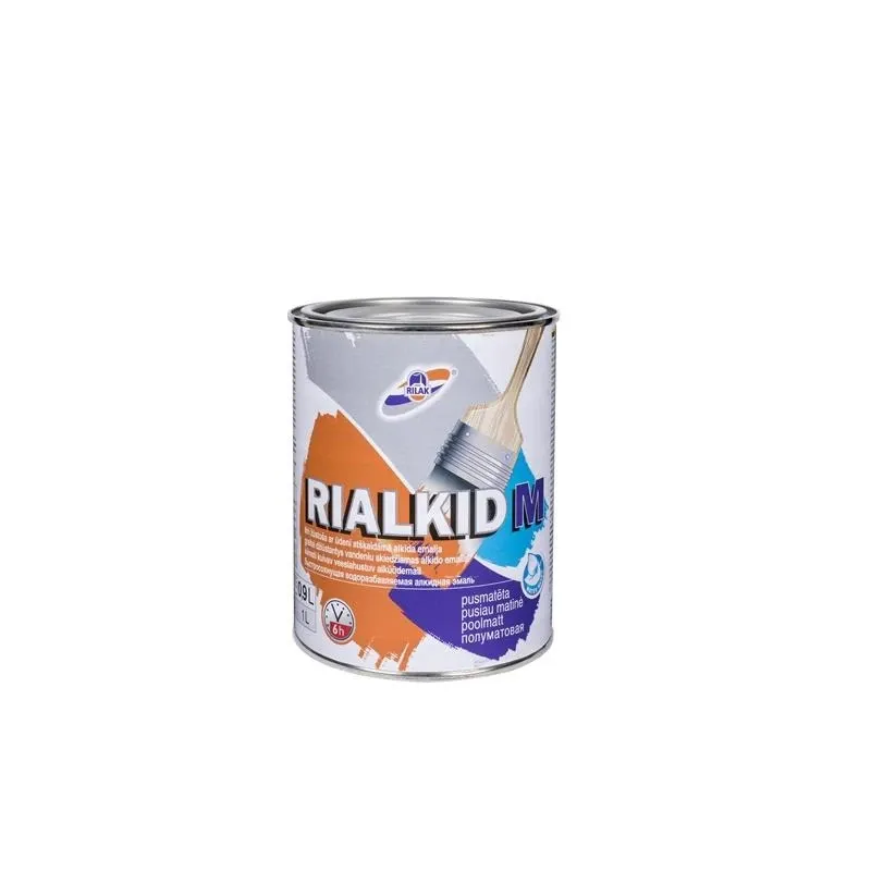 Dažai, universalūs Rilak Rialkid, blizgus, 0.9 l, c bazė