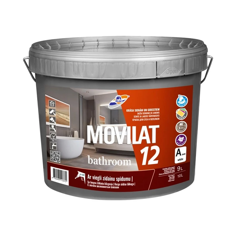 Krāsa dispersijas movilat 12 3,6 l ba