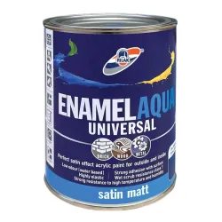 Paint enamel aqua mat a base 0.9l