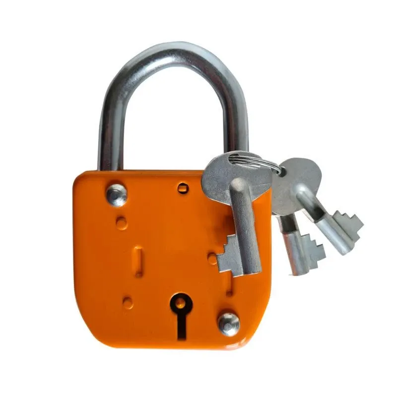 Piekaramā slēdzene Kurzemes Lote, oranža krās.