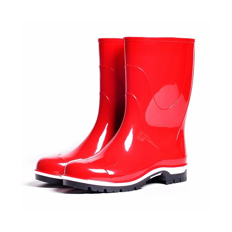 438113-03 PS18 Pusaudžu PVC zābaki sarkani 36.izm.