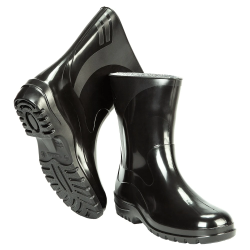 Sieviešu PVC zābaki,melni 38 izm.