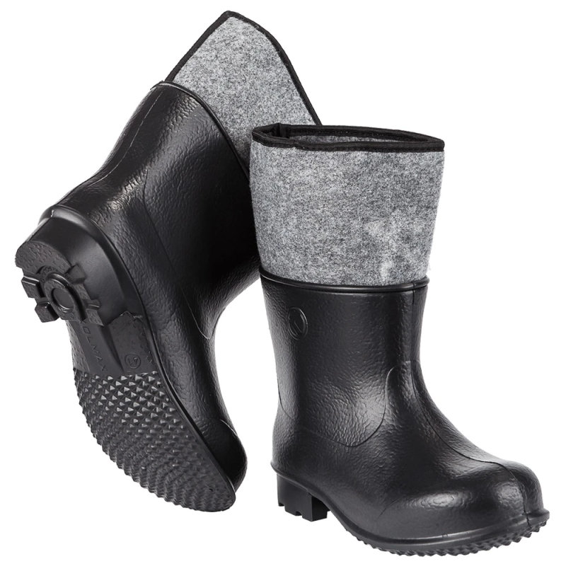 Vīriešu EVA+filca zābaki,melni 41 izm.