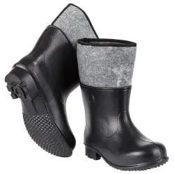 Vīriešu EVA+filca zābaki,melni 45 izm.