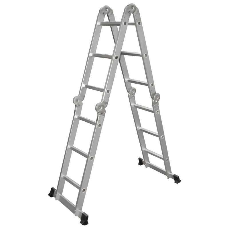 Kāpnes alumīnija 4x3 pakāpieni