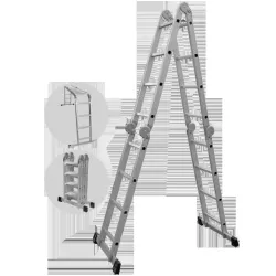 Kāpnes alumīnija 4x4 pakāpieni