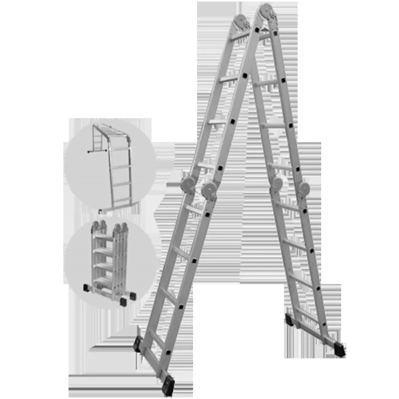 Kāpnes alumīnija 4x4 pakāpieni