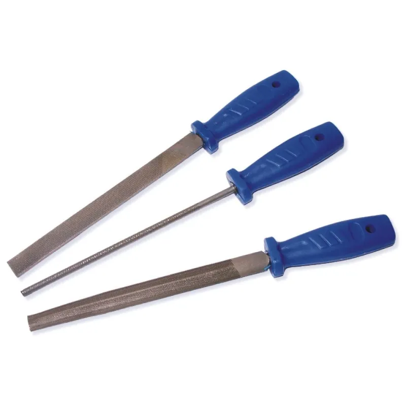 Vīle metālam komplekts 200mm 3gb