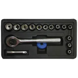 Gala atslēgu kompl.koferī 1-4 4-13mm 17gb