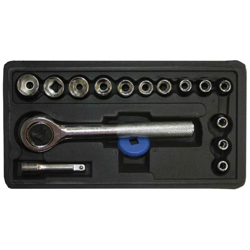 Gala atslēgu kompl.koferī 1-4 4-13mm 17gb