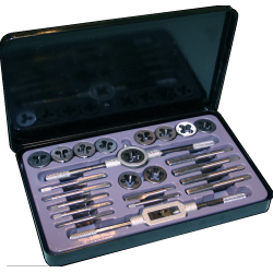 Vītņgriežņu instrumentu kompl. 24gab M5-M12