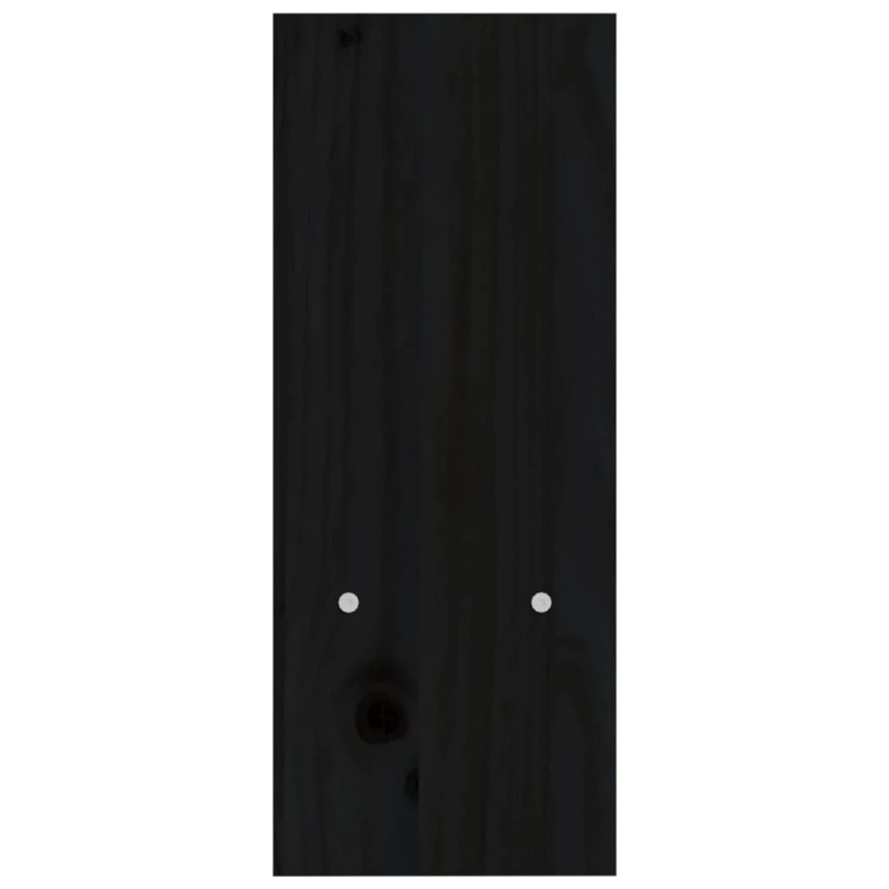 vidaXL monitora paliktnis, melns, ,39-72,x17x43 cm, priedes masīvkoks