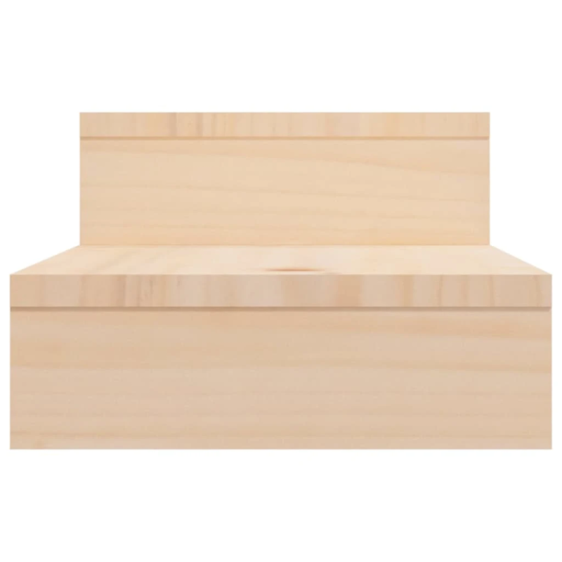 vidaXL monitora paliktnis, ,52-101,x22x14 cm, priedes masīvkoks