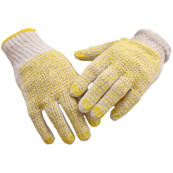 Cimdi adīti ar PVH punktējumu ,divpus., 8.izm