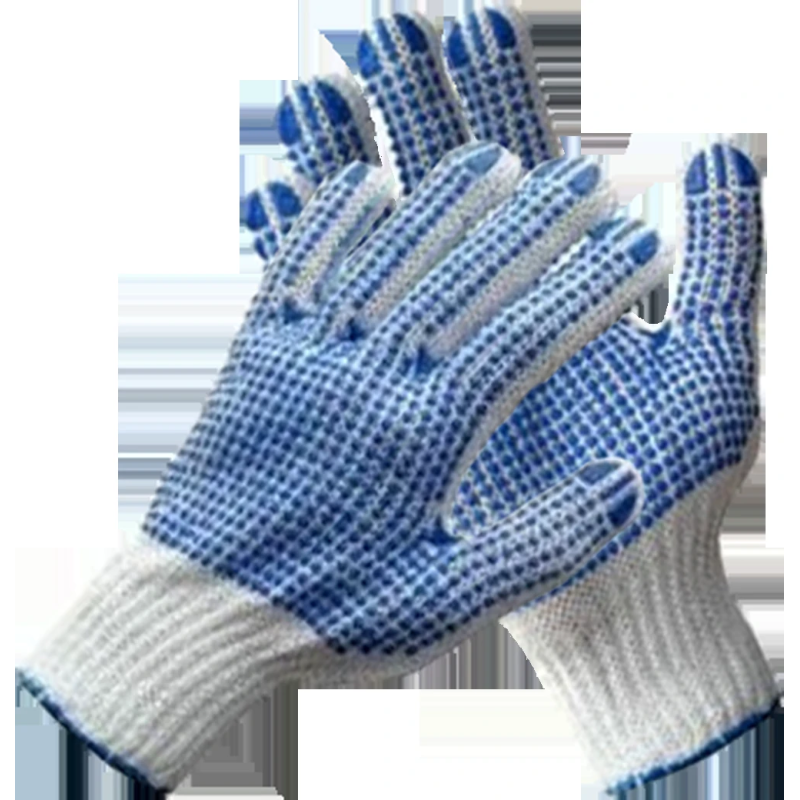 Cimdi adīti ar PVH punktējumu ,divpusēji 10.izm