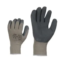 Gloves with non-slip latex, warm SG17 size 10